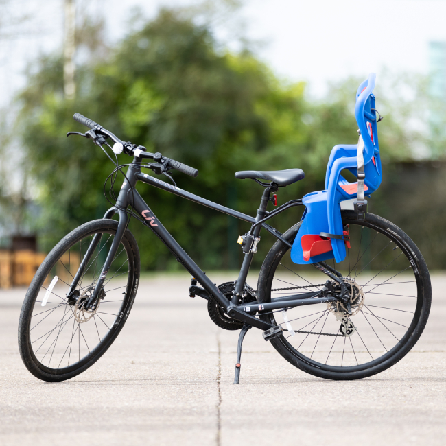 Green baby bike seat online